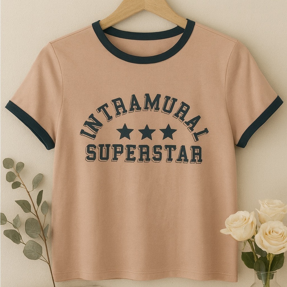 Threads 4 Thought 🌱 | Intramural Superstar Tee Size XS 💕 | New With Tags 🏷️ - Picture 4 of 7